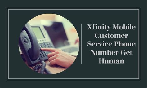 xfinity phone number with a human representative.